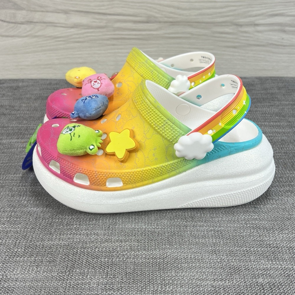 CROCS x Care Bears Crush Clog 'Light On' New 210103 Size Women's 6 - Picture 3 of 9